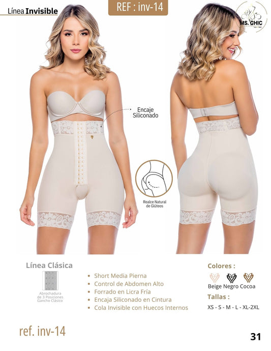 INV-14-High Waist Invisible Short