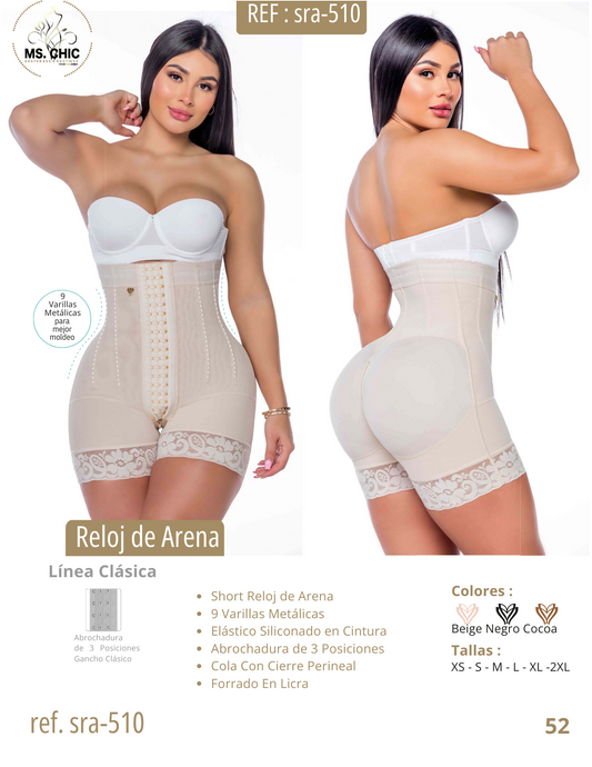 RA-06- Hourglass High Waist Short