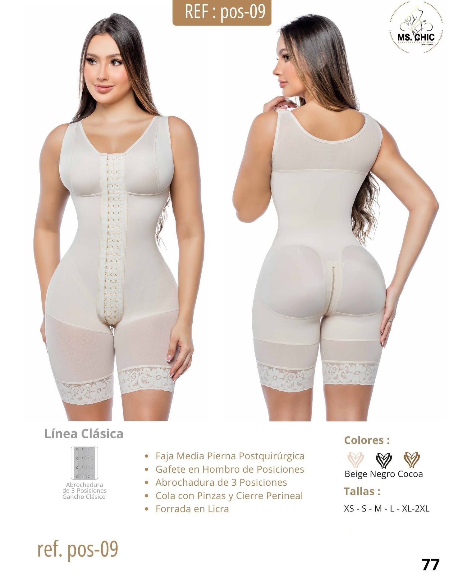 POS-09 -Post Op Sleeveless