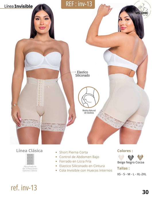 INV-13- Medium High Waist Invisible Girdle