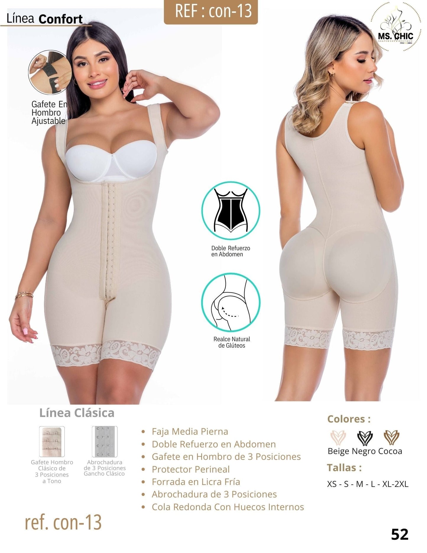 CON-13 -Half Leg Length Girdle.